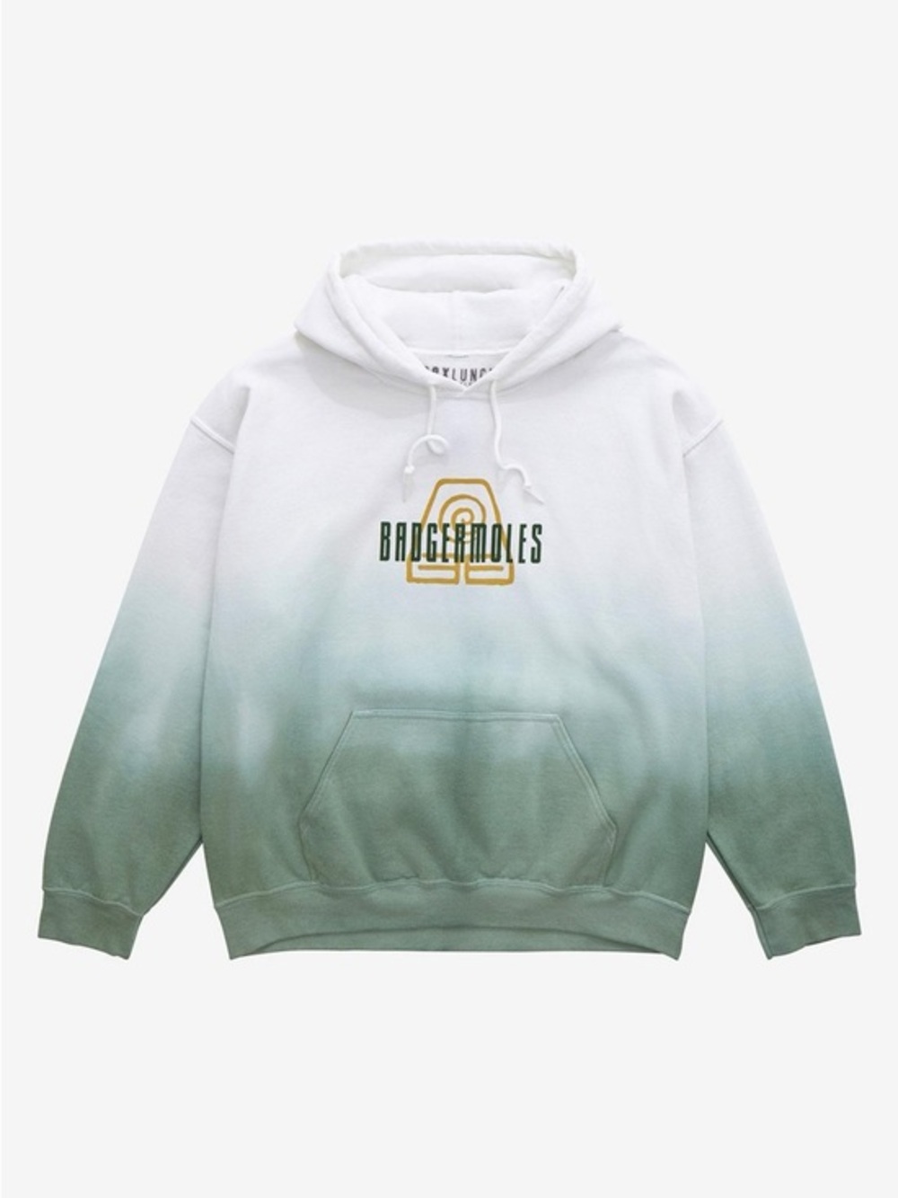 Women’s XS S M Avatar: The Last Airbender Badgermole Dip-Dye Hoodie BoxLunch